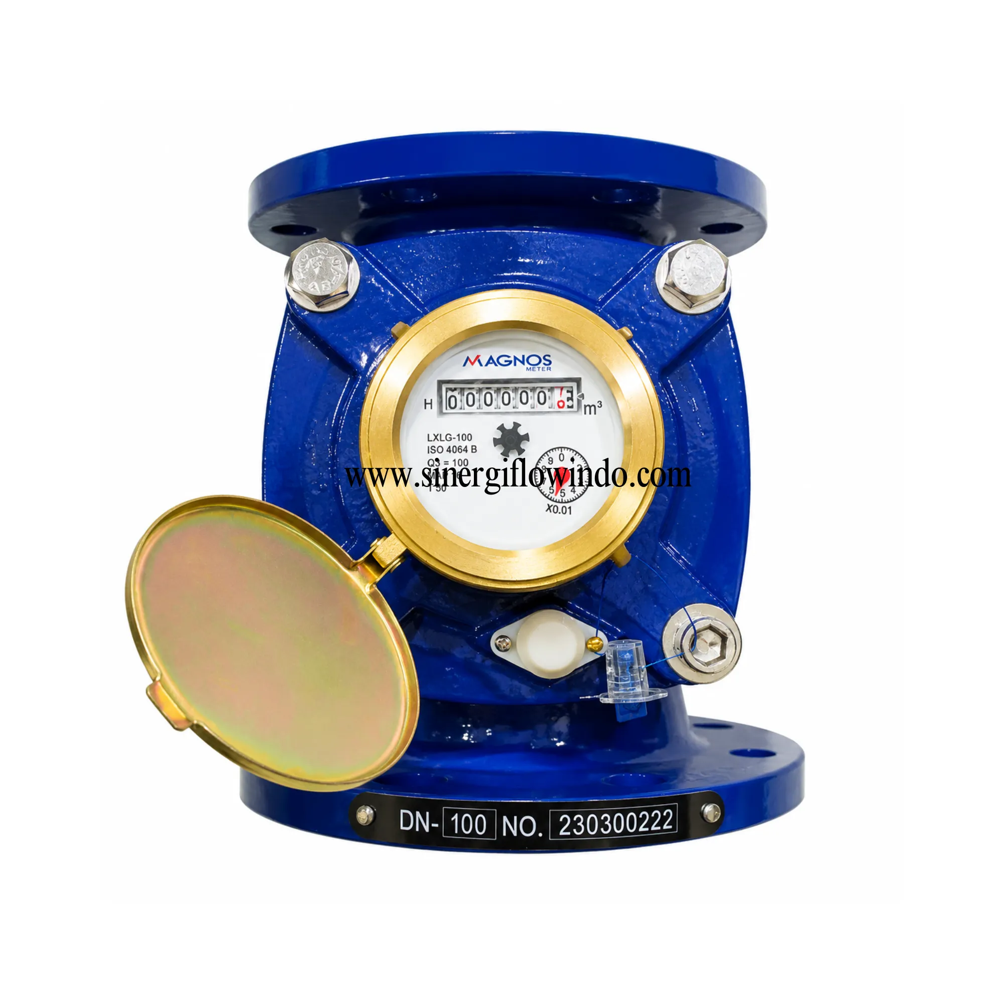 Water Meter Air Bersih Woltman Type LXLG 6 Inch (DN150) - 400 m³/h