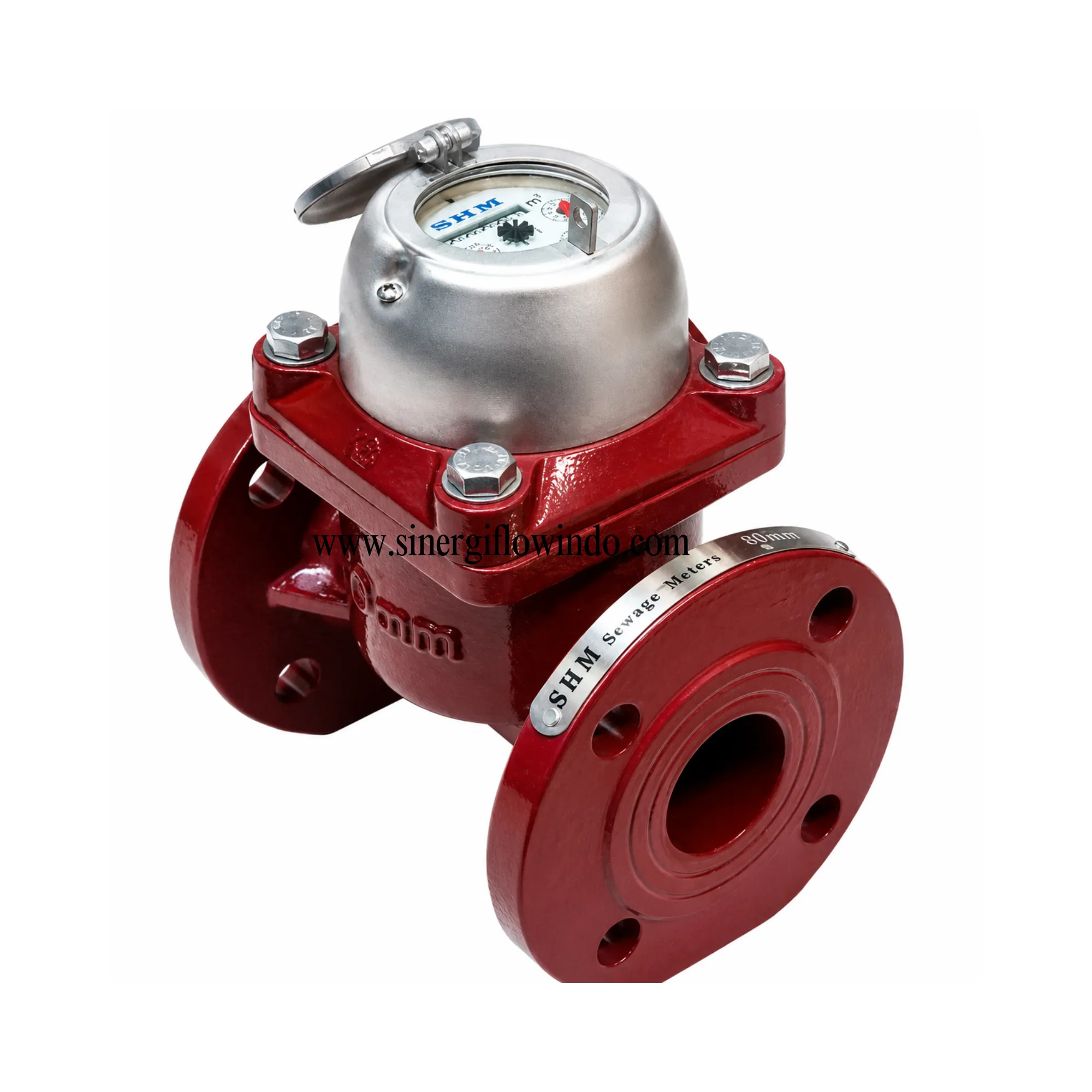 Water Meter Air Limbah SHM DN50 (2") - QMAX 30 M3/Jam