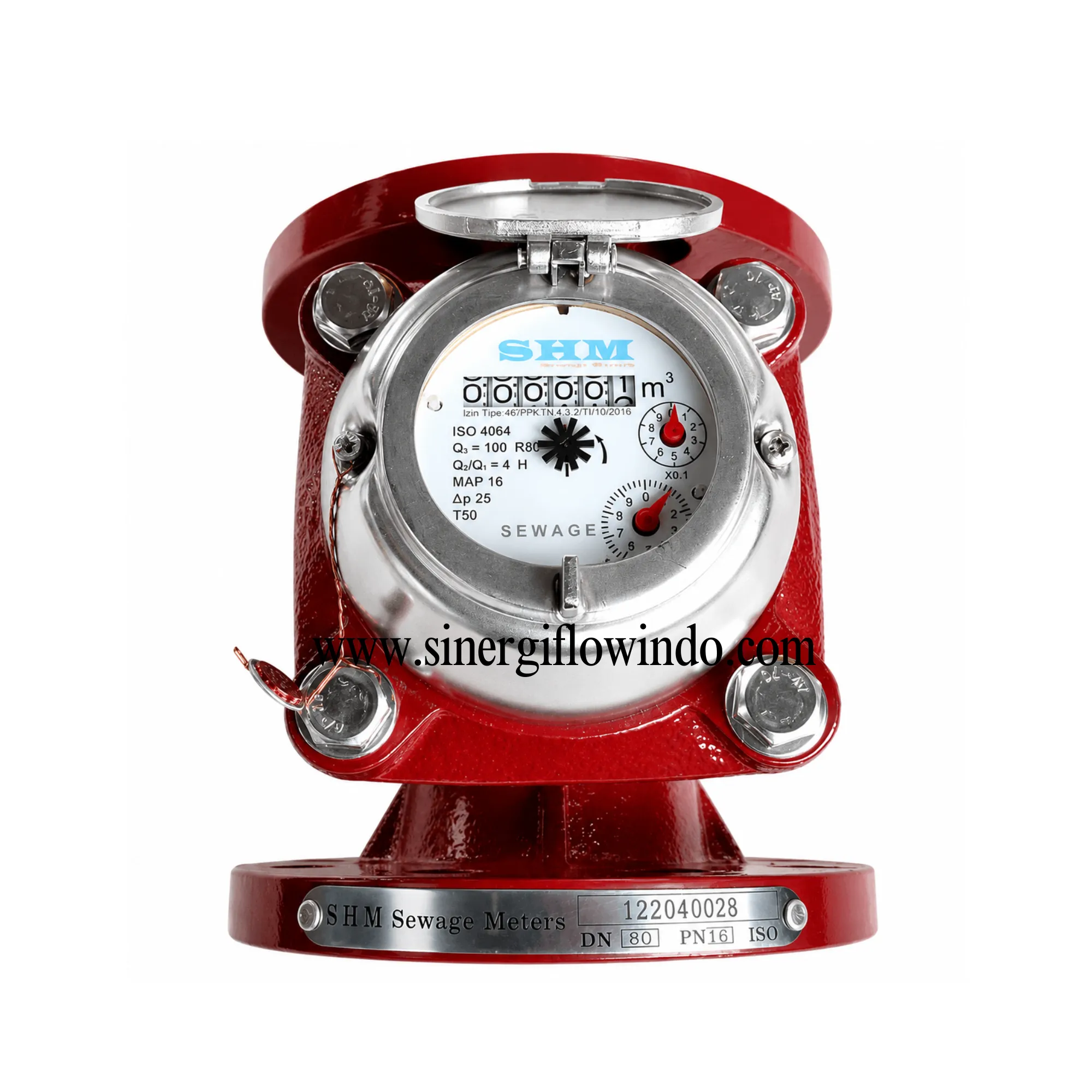 Water Meter Air Limbah SHM DN80 (3") - QMAX 80 M3/Jam